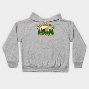 Cicadas Here for a Long Time Kids Hoodie